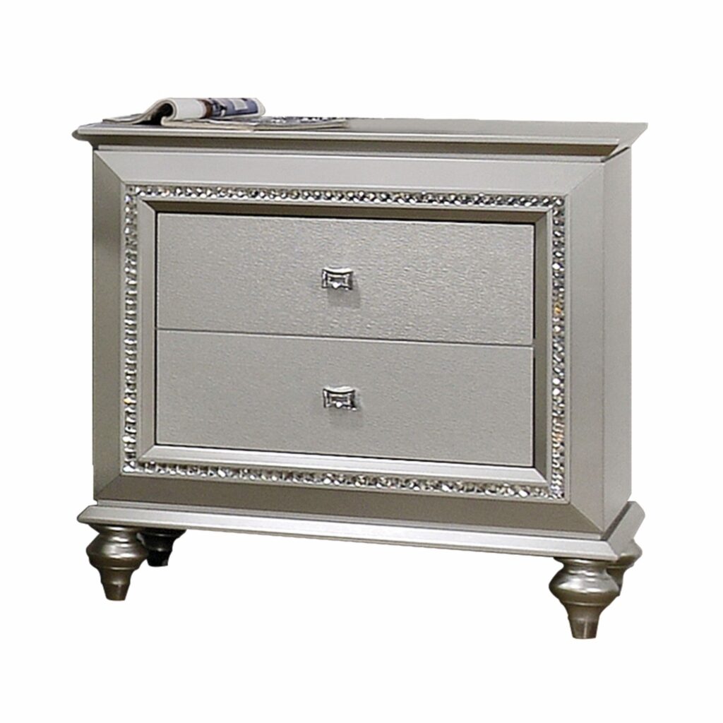 18′ X 30′ X 30′ Champagne Wood Nightstand