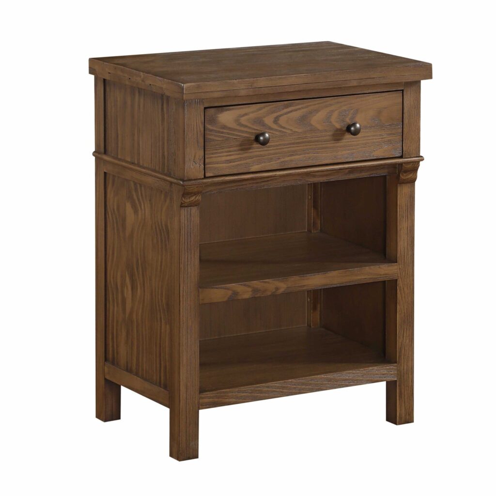 17′ X 24′ X 30′ Reclaimed Oak Wood Nightstand