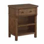 17′ X 24′ X 30′ Reclaimed Oak Wood Nightstand