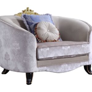 37" Beige Classy Chair