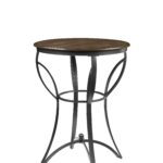 31′ X 31′ X 41′ Walnut Sandy Black Metal Wood 3Pc Pk Bar Set