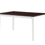 36′ X 60′ X 30′ White Walnut Wood 7Pc Pk Dining Set