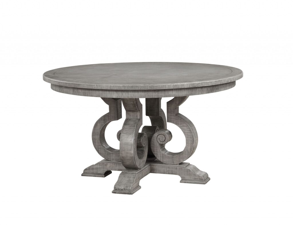 54′ X 54′ X 30′ Salvaged Natural Wood PolyResin Dining Table