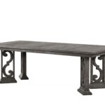 44′ X 90′ X 30′ Salvaged Natural Wood PolyResin Dining Table