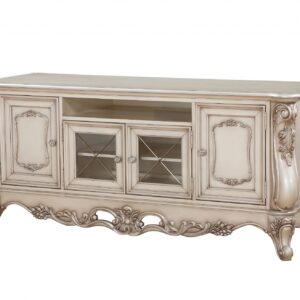 23.75" Particle Board Laminate and MDF TV Stand with Storage