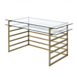 20' X 48' X 30' Black Wood Veneer Desk (Convertible)
