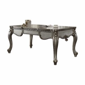 20' X 48' X 30' Black Wood Veneer Desk (Convertible)