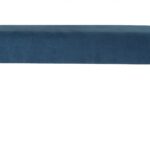 17′ X 46′ X 19′ Teal Clear Acrylic Upholstery Bench