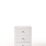 15′ X 18′ X 25′ Cream Wood Veneer (Paper) Nightstand
