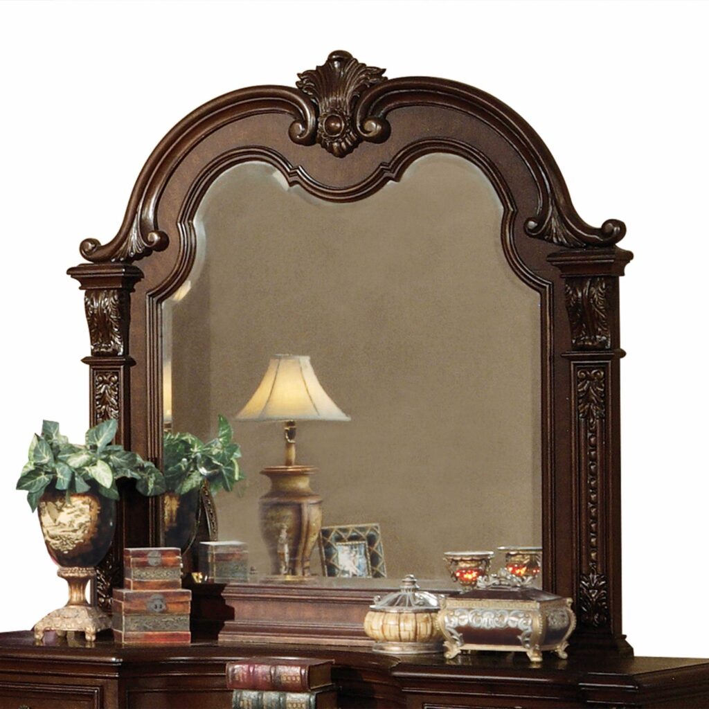 4′ X 51′ X 49′ Cherry Wood Mirror