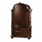25′ X 52′ X 88′ Cherry Wood TV Armoire