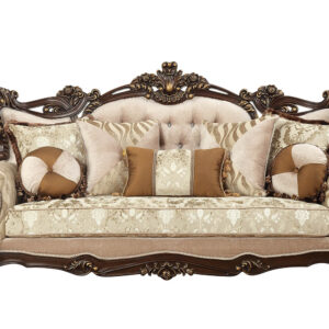 1 x 52 x 67 Brown 3 Panel Wood  Screen