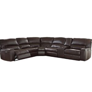 124" X 94" X 36" Twoto Tone Sectional LAF