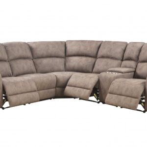 101' X 124' X 37' Black Velvet Upholstery Wood Leg Sectional Sofa