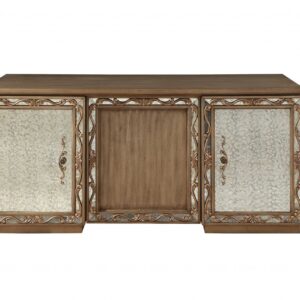 20' X 48' X 30' Black Wood Veneer Desk (Convertible)