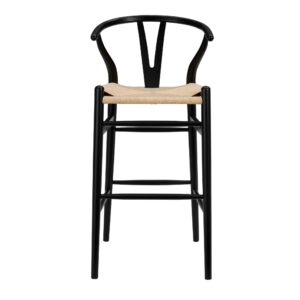 16.5 X 20 X 32-42 White Stainless Steel Bar Stool