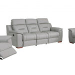200″ X 123″ X 123″ Gray Sofa Set