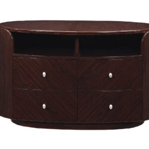 23.75" Particle Board Laminate and MDF TV Stand with Storage