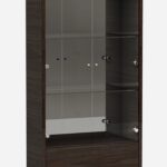43″ X 16″ X 76″ Wenge Vetrina