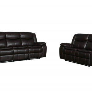 120" Modern Beige Fabric Sofa Set