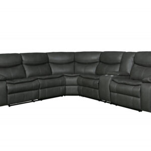 78' X 33' X 34' White Bonded Leather Reversible Sectional Sofa With 2 Pillows