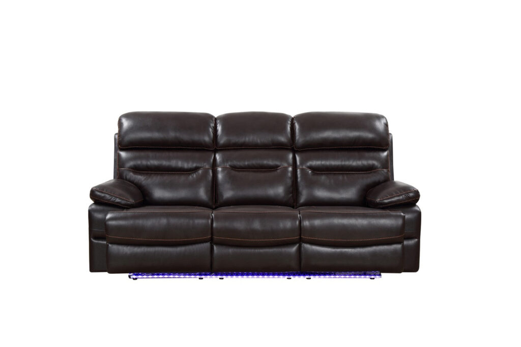 89″ X 40″ X 41″ Brown  Power Reclining Sofa