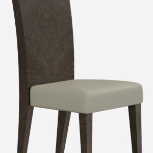 Dark Yellow Velvet with Piping Accent Chair