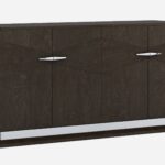 67″ X 20.5″ X 32″.5 Gray  Buffet