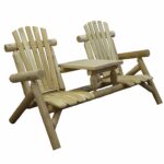 66′ X 30′ X 39′  Natural Wood Tete-A-Tete Chair
