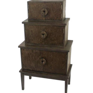 Vance Black Licorice Bookcase