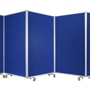 1" x 48" x 72" Multi Color Wood Canvas Ballet  Screen