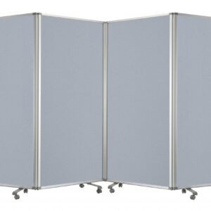212 x 1 x 71 Metal Grey 6 Panel Screen