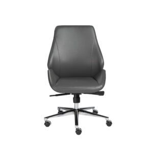 26.5" x 29" x 39.5" Grey Mesh Chair
