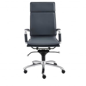 Classic Crescent Shape Leather Top Desk