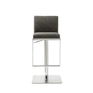 Set of 4 Stainless Steel Square Bar Stool