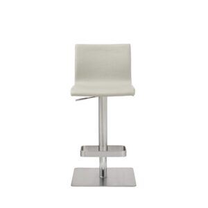 Set of 4 Stainless Steel Square Bar Stool