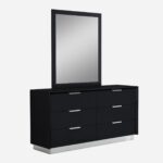 63 X 19 X 32 Gray Double Dresser