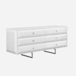 72 X 21 X 31 White Double Dresser Extension