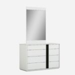 46 X 19 X 31 White Double Dresser Extension