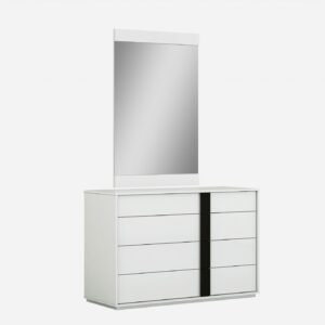 33" Black Three Drawer Dresser