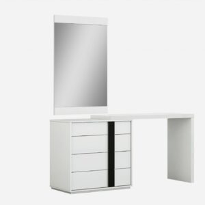 33" Black Three Drawer Dresser