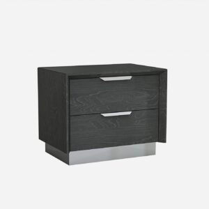 Dark Brown Chocolate Single Drawer Night Stand