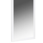 34 X 3 X 50 White Glass Mirror
