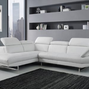 101' X 124' X 37' Black Velvet Upholstery Wood Leg Sectional Sofa