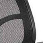 26″ x 24.8″ x 38″ Black Mesh Fabric Drafting Stool