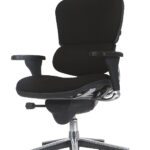 26.5″ x 29″ x 39.5″ Black Fabric Chair