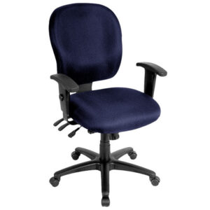 26" x 20" x 36" Black Mesh   Fabric Chair