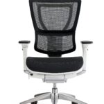 26″ x 26″ x 40.8″ White Mesh Tilt Tension Control Chair