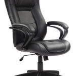 26.37″ x 27.55″ x 41.33″ Black Leather Chair