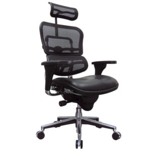 Black Contemporary Modular Manual Recliner Chair